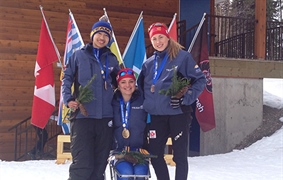 Cross country skiers win two gold, one silver in first day of para events 